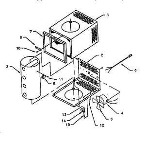 Part Location Diagram of 83349 US Stove Company Nut #8-32